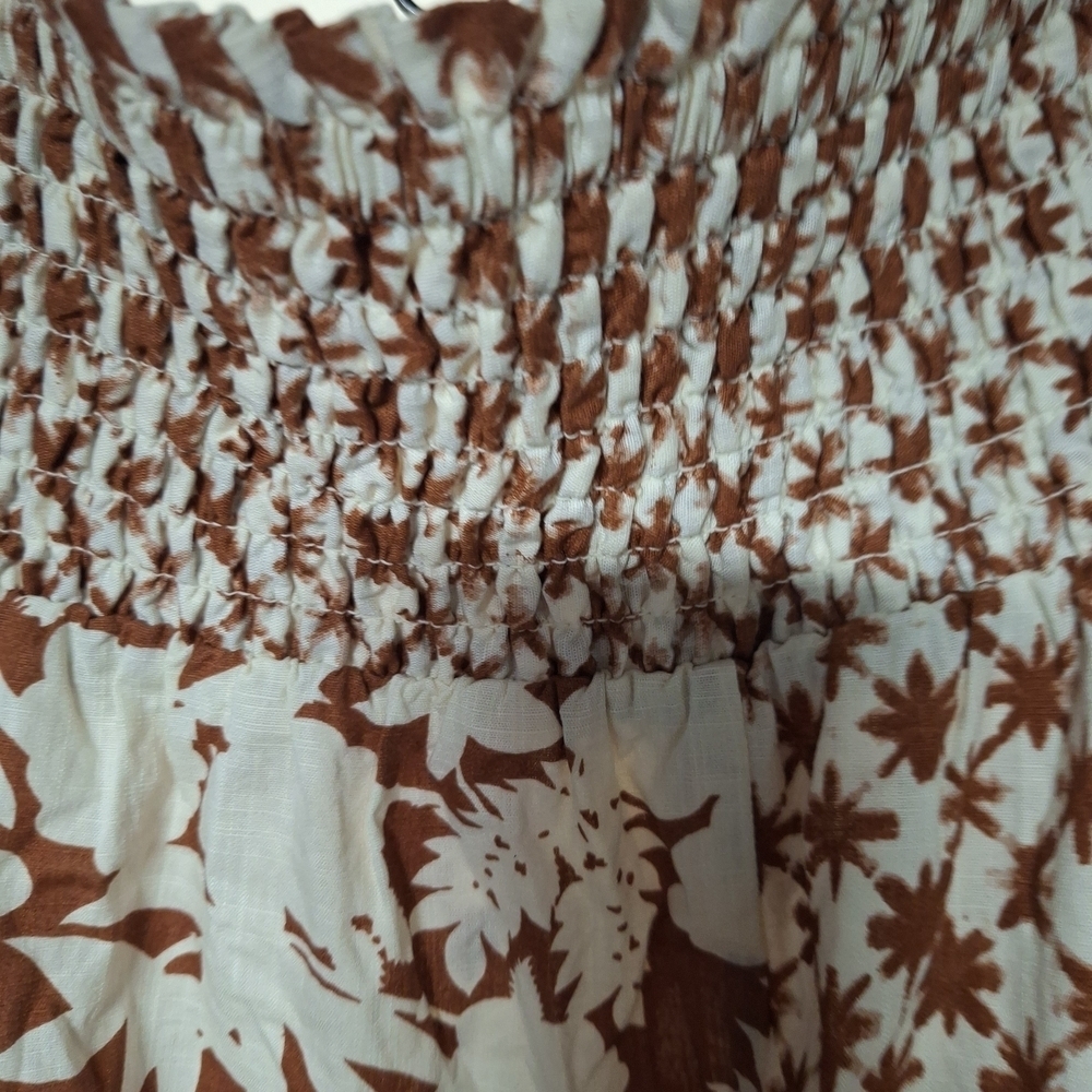 Universal Thread Brown and White Quilted Skirt - Picture 5 of 8